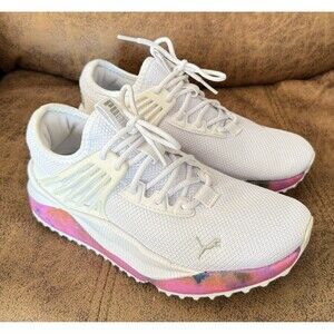 Puma Pacer Future Bleached Women's Running Shoe - White - Size 7 M